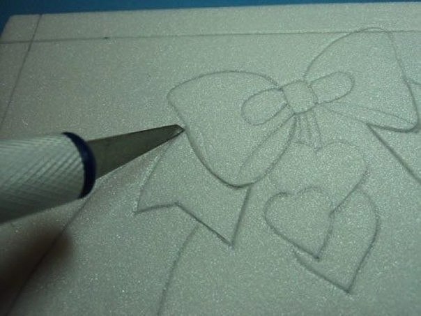 Пэчворк без иголок (основа - пенопласт)