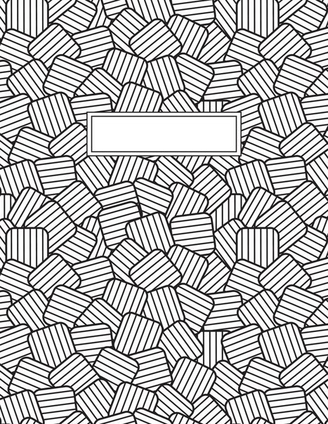 Обложки для тетрадей - раскраски