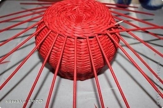 Мастер-класс клубника из газетных трубочек Мастер-класс клубника из газетных трубочек