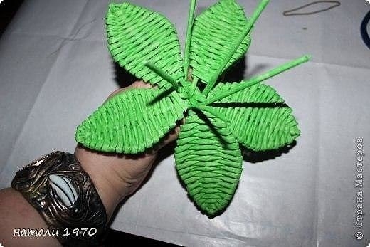 Мастер-класс клубника из газетных трубочек Мастер-класс клубника из газетных трубочек