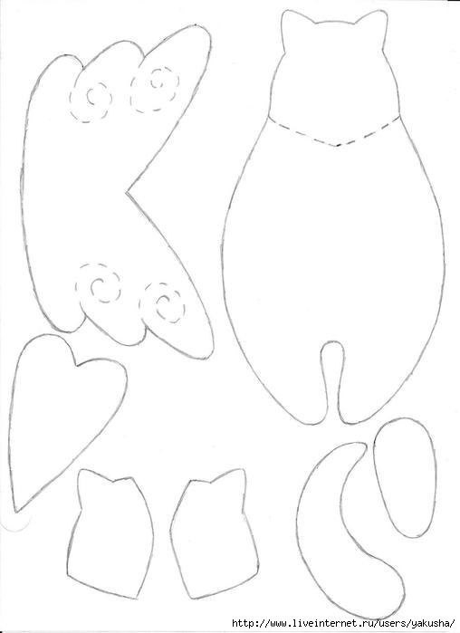 Текстильные котики