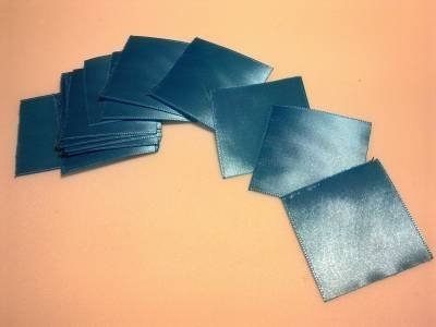 МК Цветок канзаши с острыми лепестками