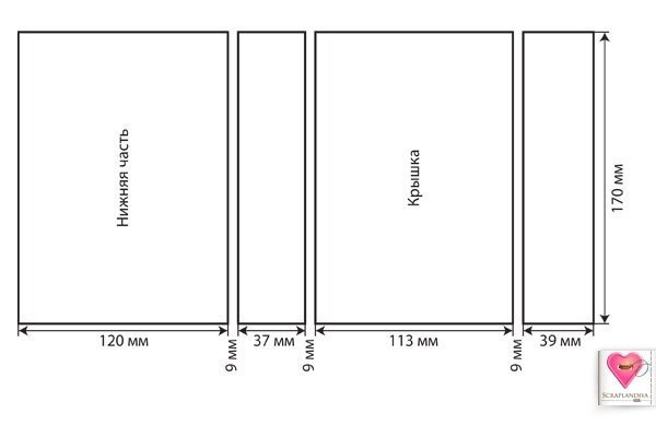 Красивая коробочка своими руками