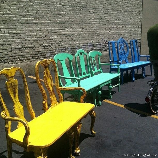 Вторая жизнь старых стульев
