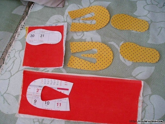 МК Шьем тапочки пинетки