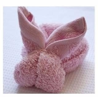 Полотенце в виде зайчика Полотенце в виде зайчика