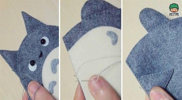 Милый брелок из фетра