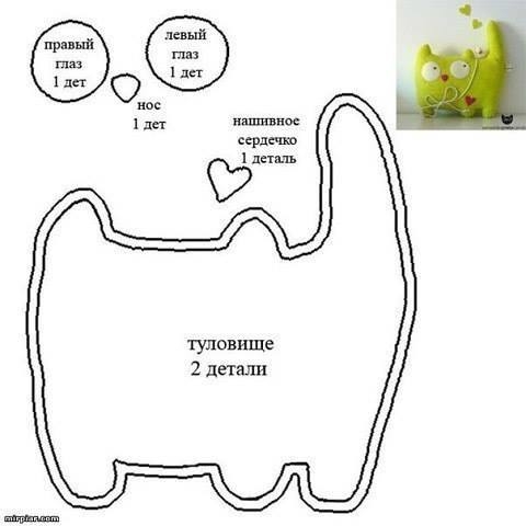 Котики-подушки