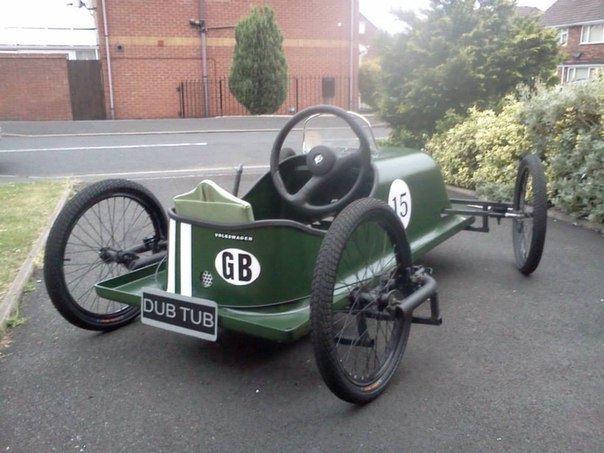 Ретромобиль из акриловой ванны